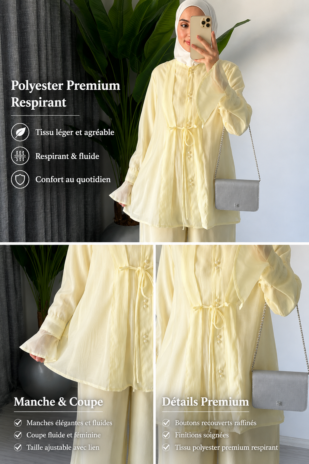 Ensemble Deux Pièces Soft Elegance - Féminin & Raffiné