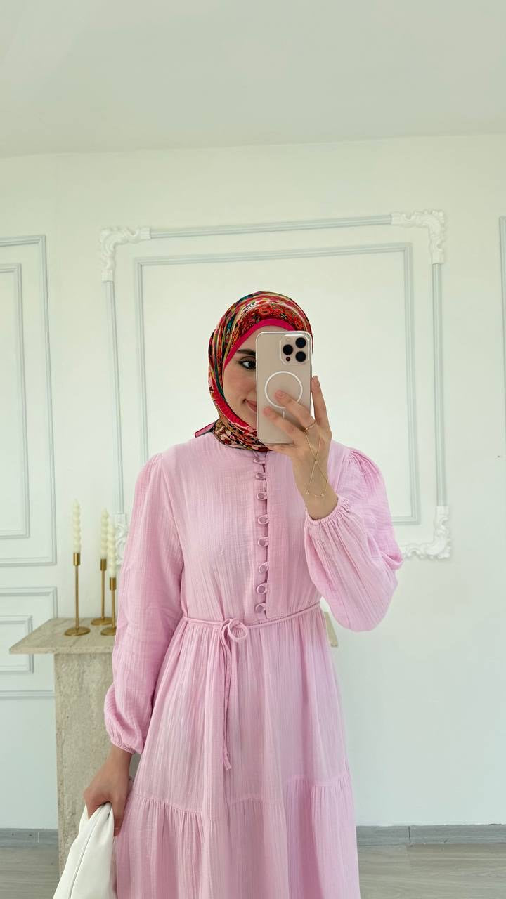 Robe Longue Élégance à Volants